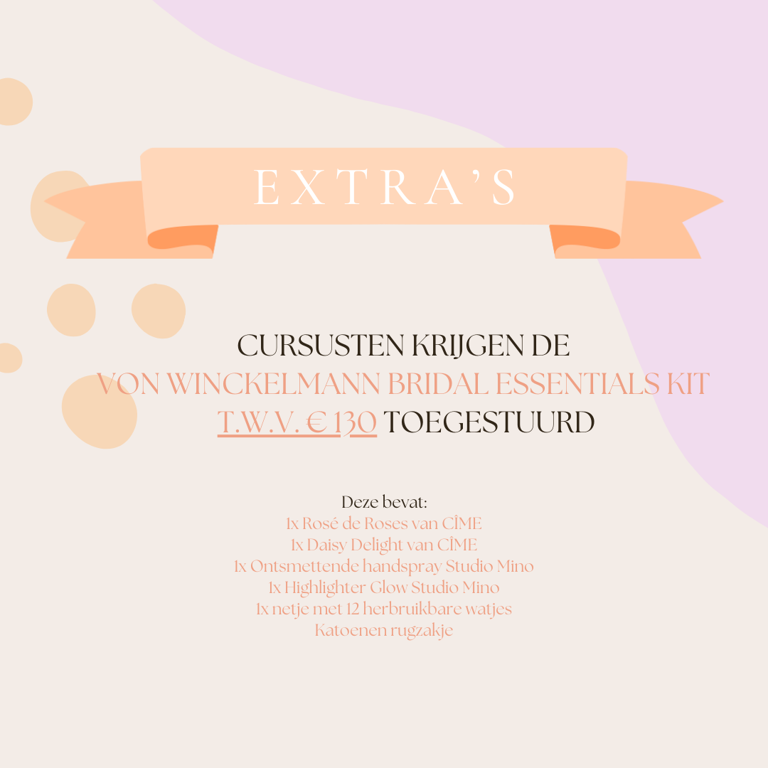 Bridal Beauty Business Masterclass (voor professionelen)