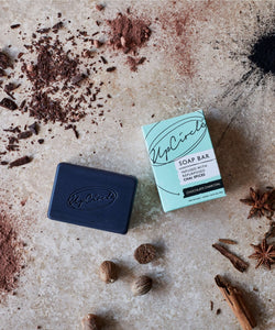 BARRE DE SAVON AU CHARBON DE CHOCOLAT