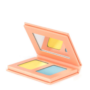 BRIGHT EYESHADOW | ENERGETIC YELLOW - BOLD BLUE