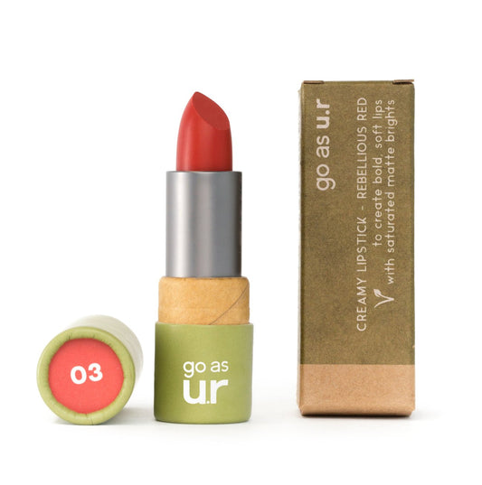 CREAMY LIPSTICK – REBELLIOUS RED